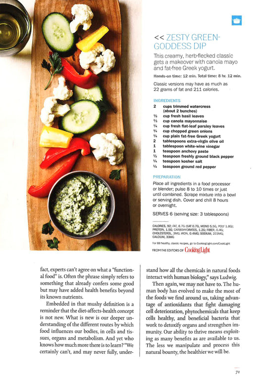 Time: What To Eat Now