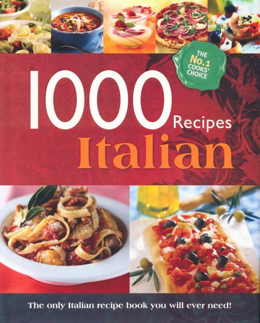 1000 Recipes Italian (HB)