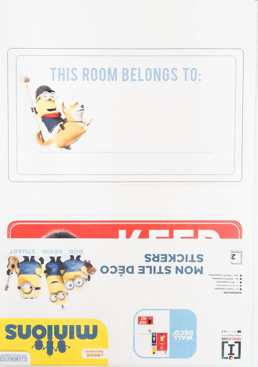 Mon Stile Deco Stickers Gentelmen Bath Room