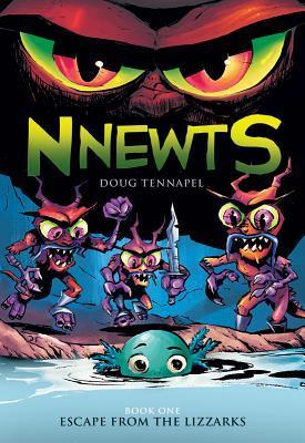 Escape from the Lizzarks: A Graphic Novel (Nnewts #1): Volume 1