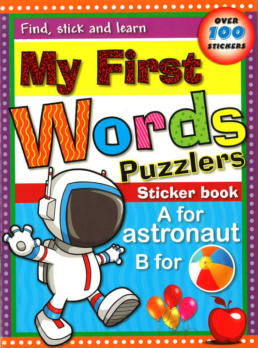 My First Number Word Sticker Book