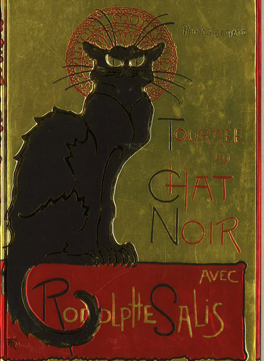 Steinlen Tournée Du Chat Noir (Foiled Journal) (Flame Tree Notebooks)