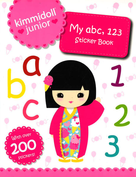 My Abc, 123 Sticker Book