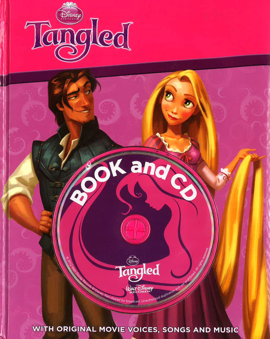 Disney Princess : Tangled (Book And Cd)