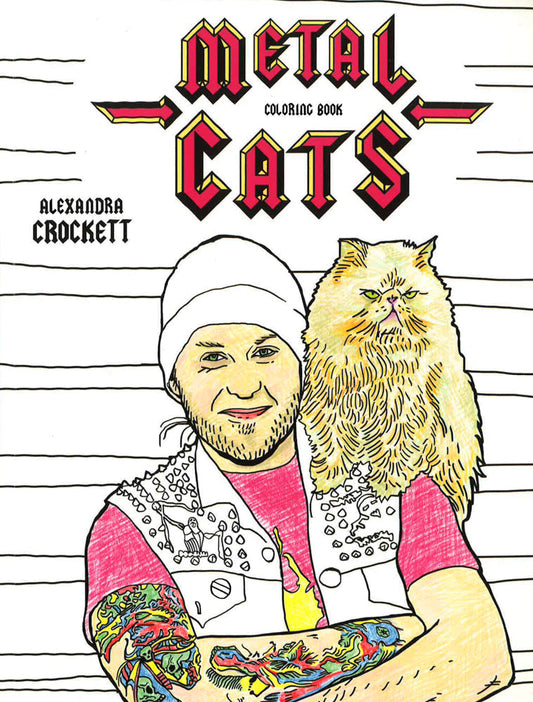 Metal Cats Coloring Book