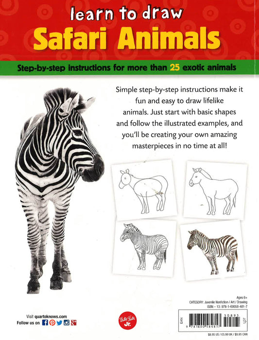 Safari Animals (Learn To Draw)
