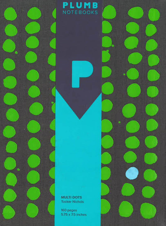 Plumb Notebooks Multi Dots Notebook (Small)
