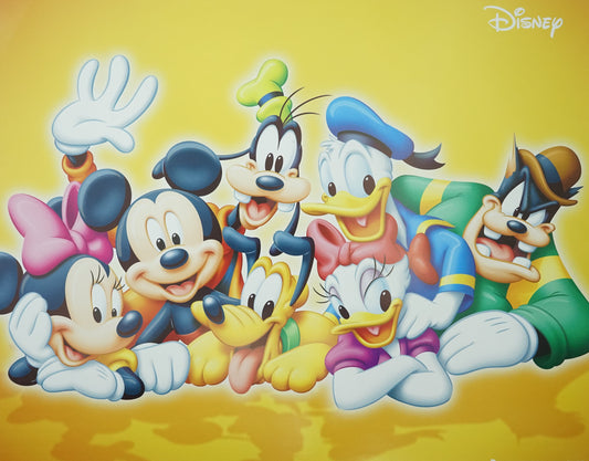 Classic Disney Characters Mickey, Donald And Friends (Mini Poster 40X50Cm)