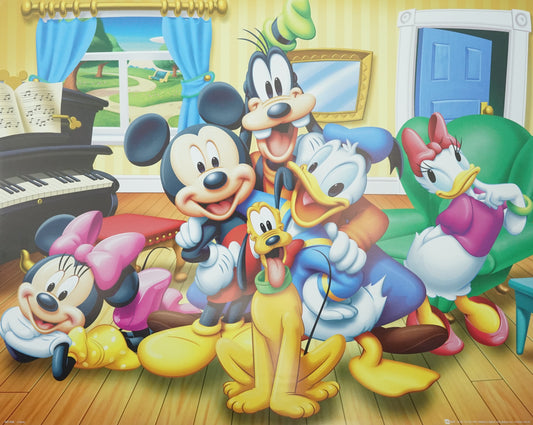 Disney Group (Mini Poster 40X50Cm)