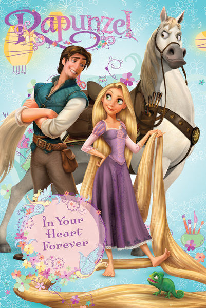 Rapunzel Group (Mini Poster 40X50Cm)