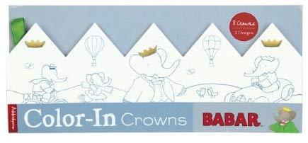 Babar Color-In Crowns