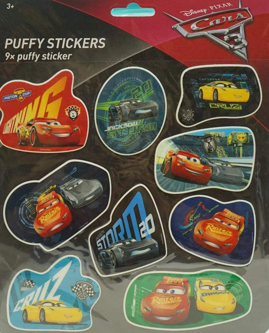Cars: Puffy Stickers