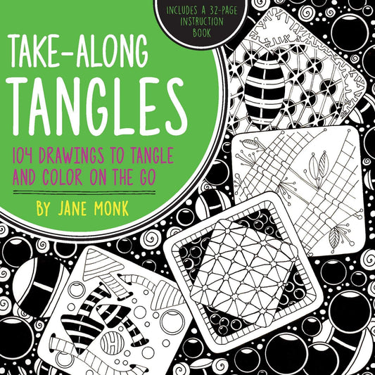 TAKE-ALONG TANGLES: 104 DRAWINGS TO TANGLE AND COLOR ON THE GO