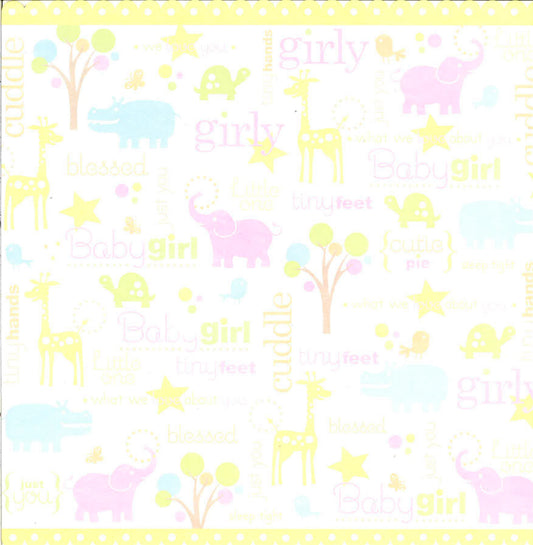 Zoe Phrases Diecut Paper (25Pcs)