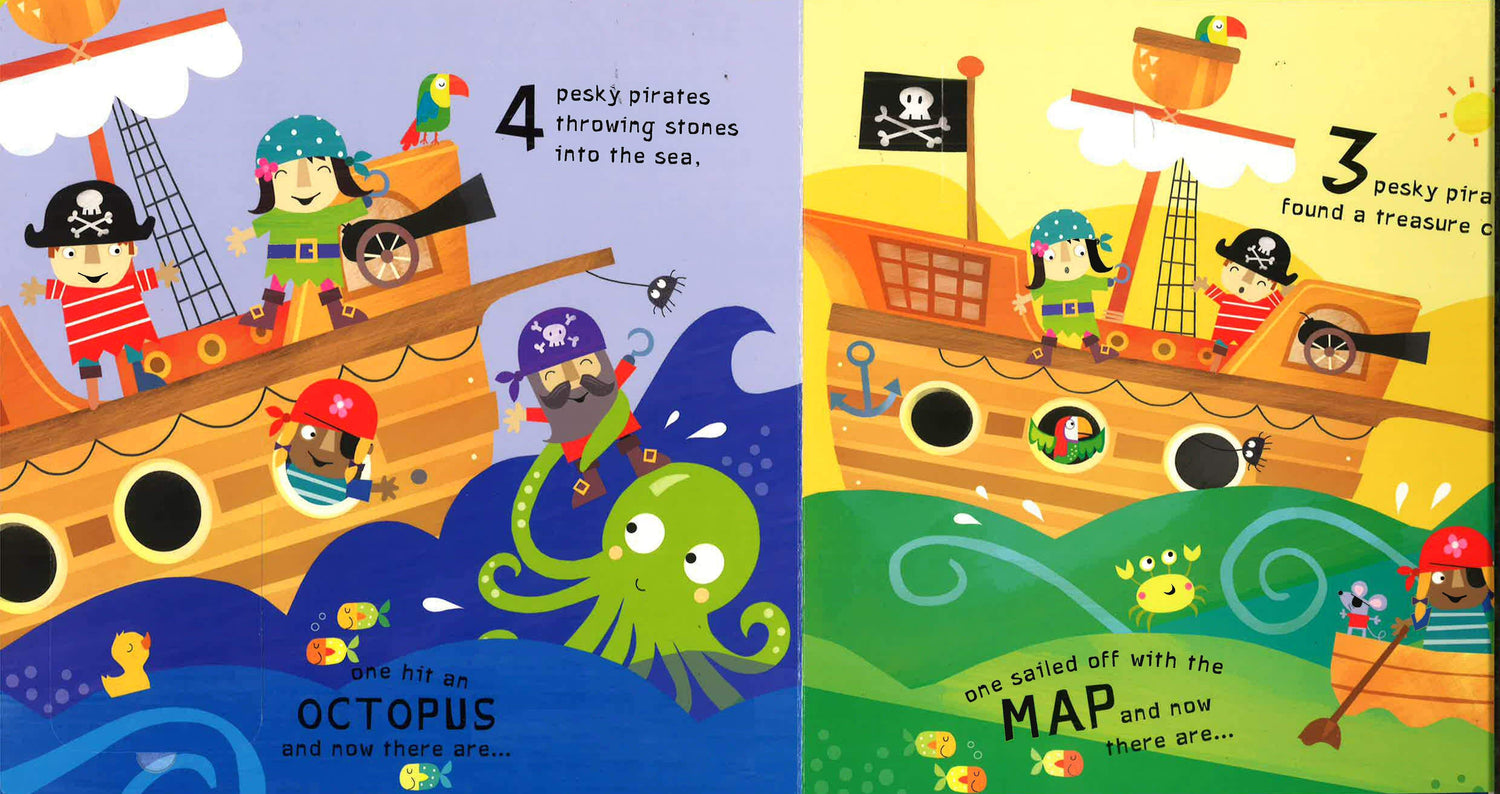 10 Pesky Pirates