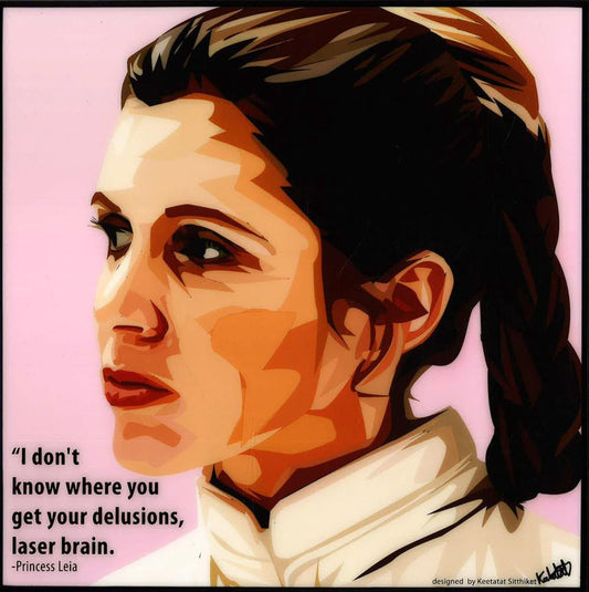 Princess Leia Pop Art (10'X10')