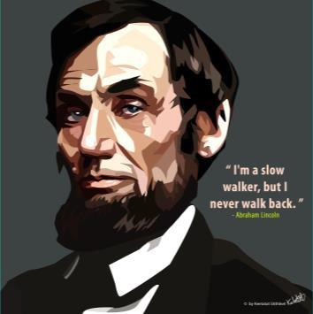 Abraham Lincoln Pop Art (10'X10')