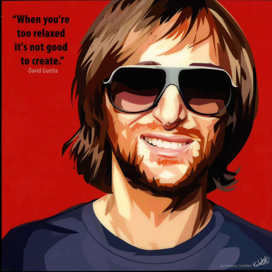 David Guetta Pop Art (10'X10')