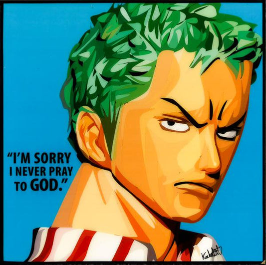Zoro: I'M Sorry Pop Art (10'X10')