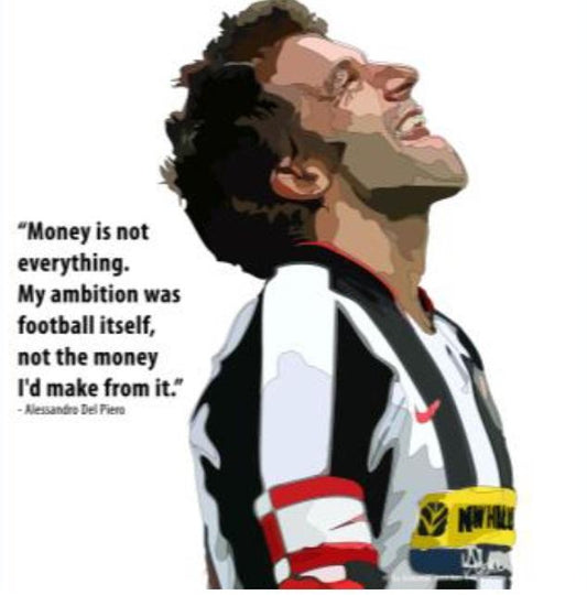 Alessandro Del Piero Pop Art (10'X10')