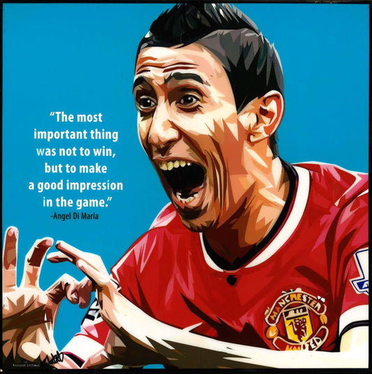 Angel Di Maria Pop Art (10'X10')