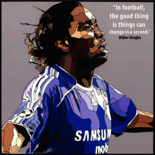 Didier Drogba Pop Art (10'X10')