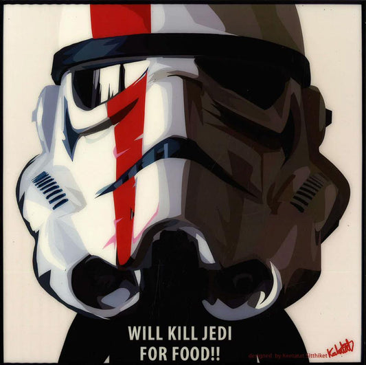 Stormtrooper: Will Kill Jedi Pop Art (10X10)