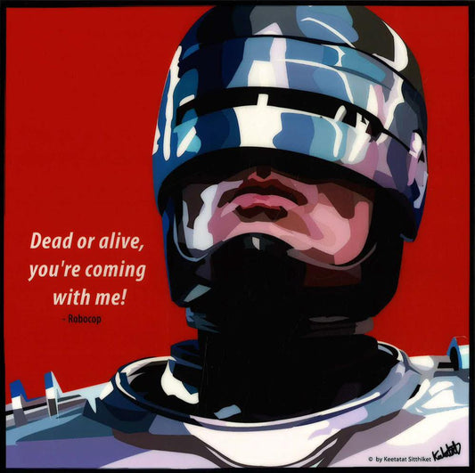 Robocop Pop Art (10X10)