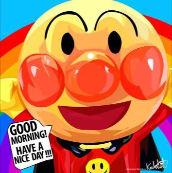 Anpanman: Good Morning! Have A Nice Day Pop Art (10X10)
