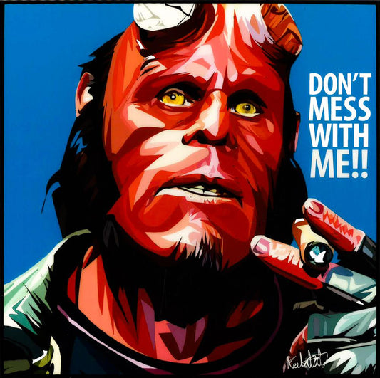 Hell Boy Pop Art (10X10)