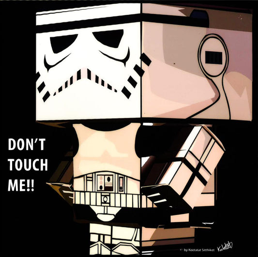 Stormtrooper Robot: Don't Touch Me Pop Art (10X10)