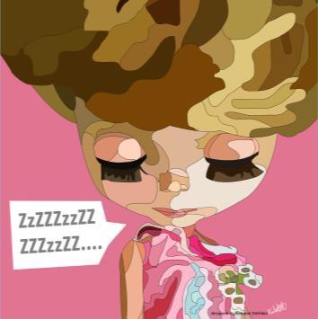 Blythe: Zzzzzzzzzzzzz Pop Art (10X10)
