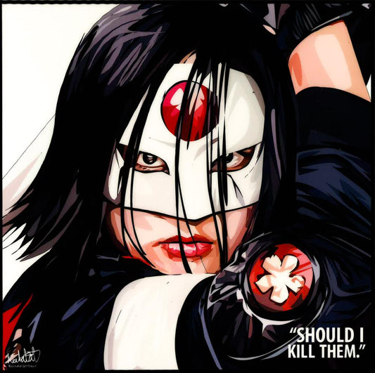 Katana Pop Art (10X10)