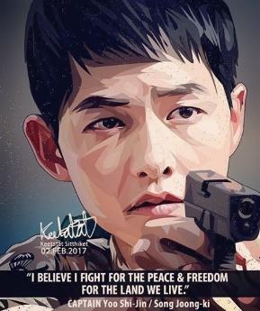 Song Joong Ki Pop Art 10X10