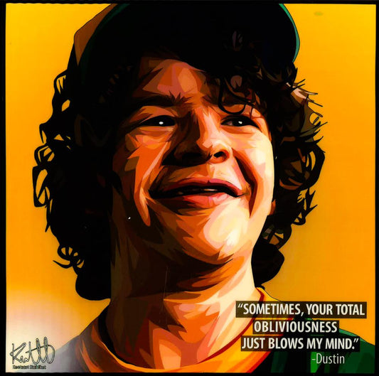 Dustin_Sometimes, Your Total Pop Art (10X10)