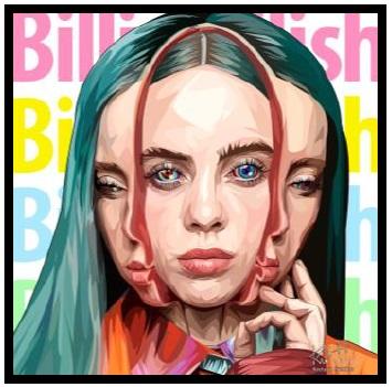 Billie Eilish(10X10)