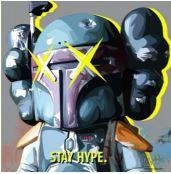 Kaws Stay Hype (10X10)