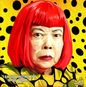 Yayoi Kusama_I Am Just Another (10X10)