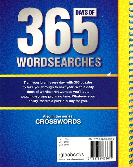365 Days Of Wordsearches