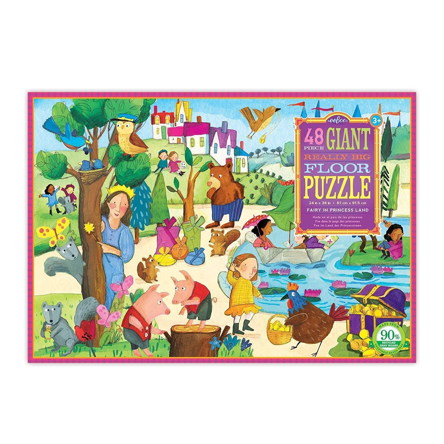48 Piece Giant Really Big Floor Puzzle