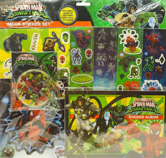 Ultimate Spider-Man Vs Sinister 6 - Mega Sticker Set