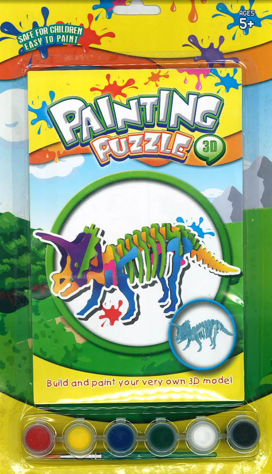 Painting Puzzle (3D) - Dinosaur
