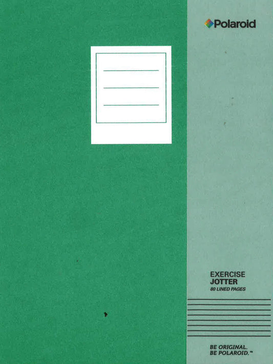 Polaroid: Exercise Jotter (Dark Green)