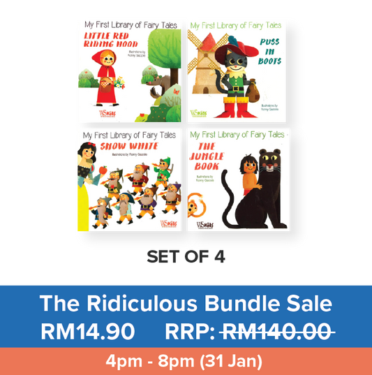 Whitestar Board Book Fairy Tale Bundle