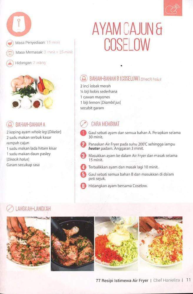 77 Resipi Istimewa Air Fryer