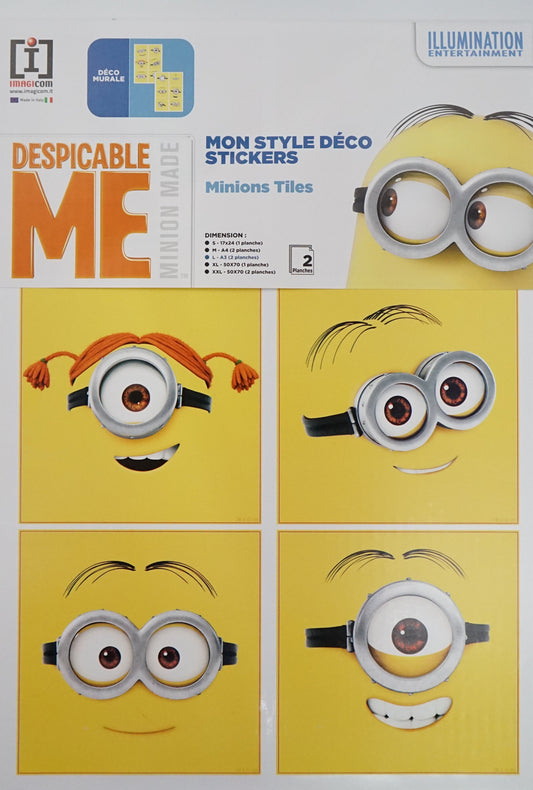 Despicable Me Removable Stickers