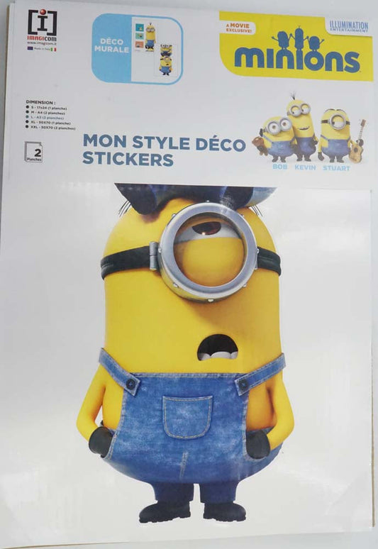 Minions Wall Sticker In