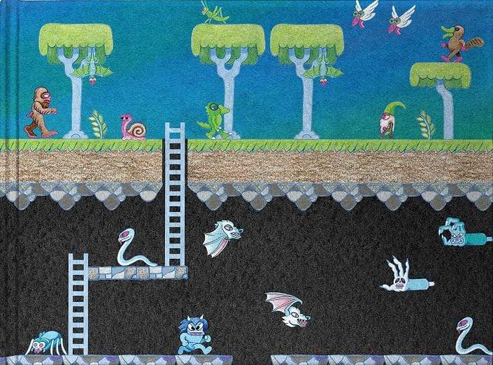 80s Video game Sketchbook (HB)