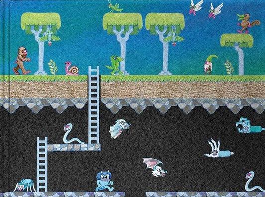 80s Video game Sketchbook (HB)