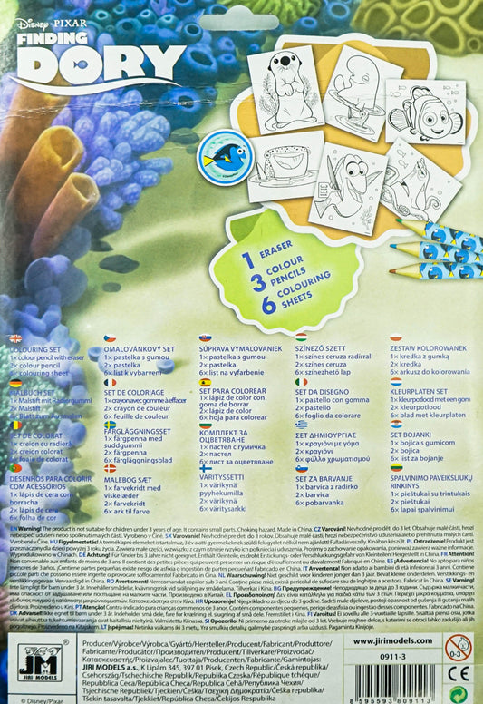 Finding Dory: Colouring Set